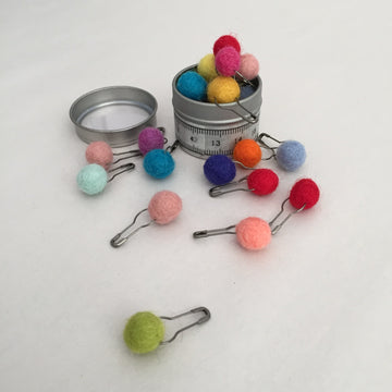 Pom Pom Stitch Markers