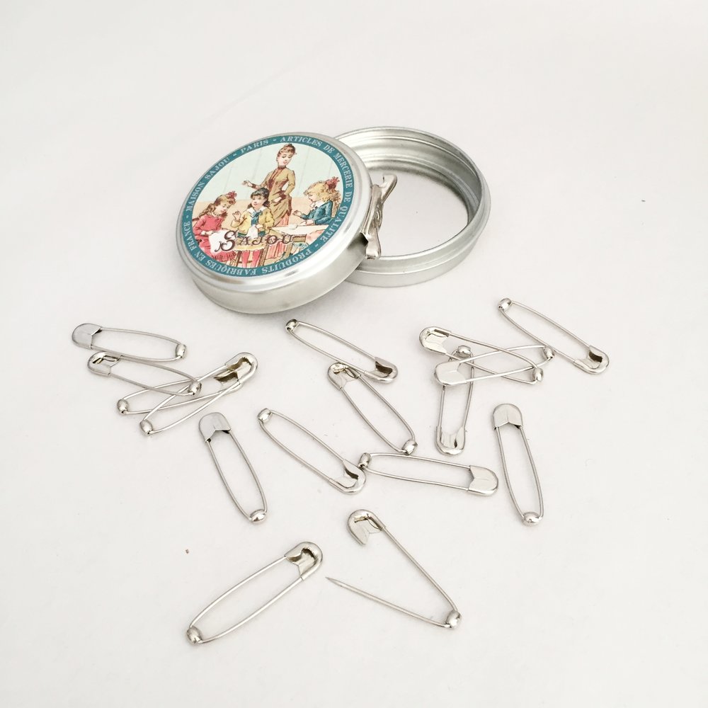 Ball Spring Safety Pins