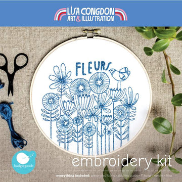 Fleurs Embroidery Kit