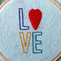 Valentines Stick-and-Stitch Embroidery Patterns