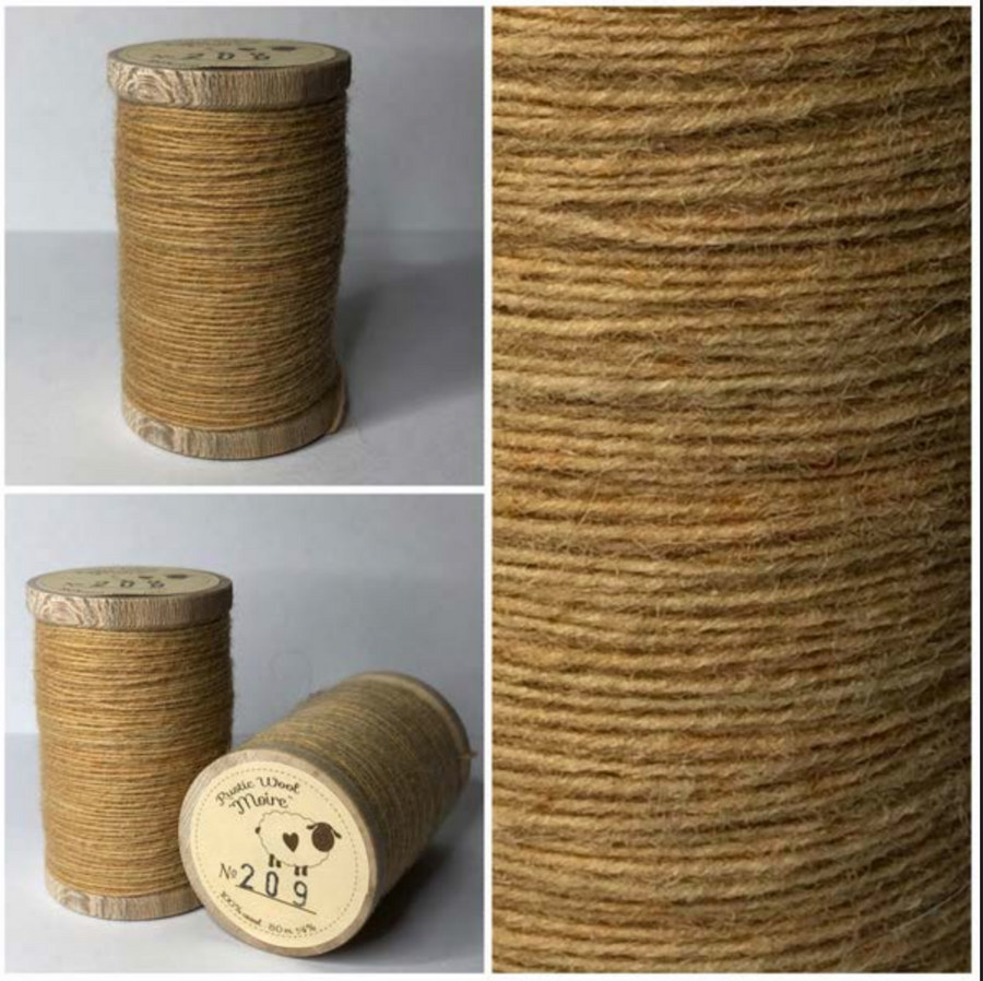 Moire Rustic Wool Thread