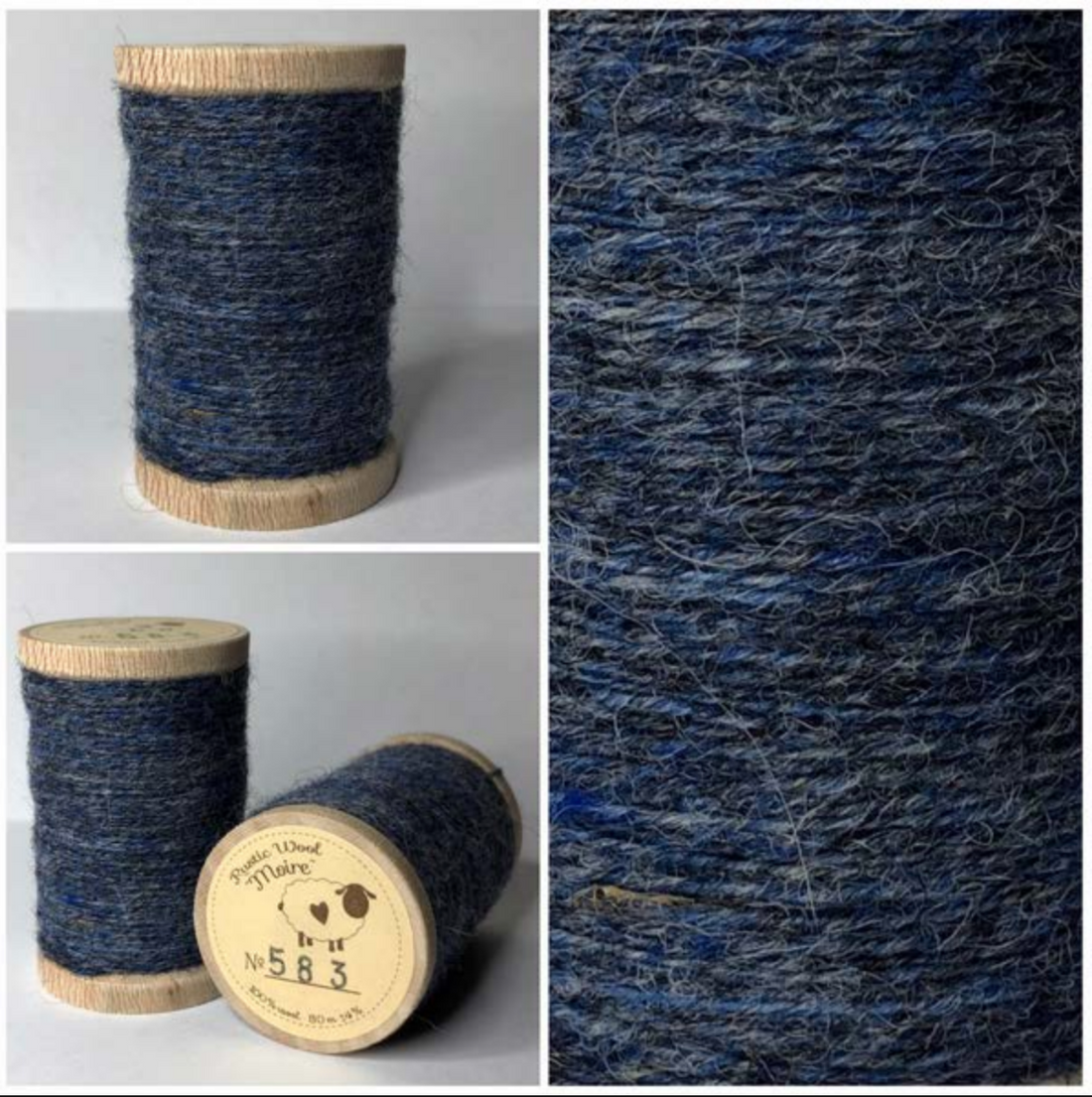 Moire Rustic Wool Thread