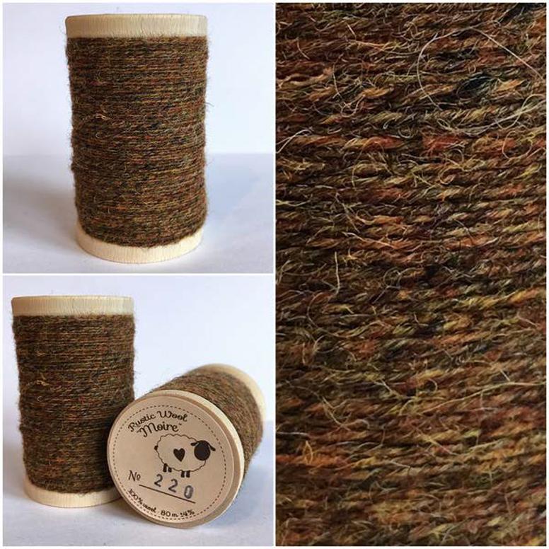 Moire Rustic Wool Thread