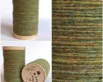 Moire Rustic Wool Thread