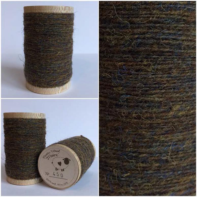 Moire Rustic Wool Thread