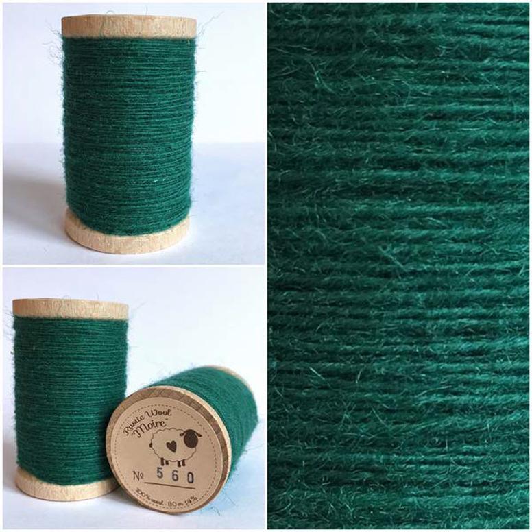 Moire Rustic Wool Thread