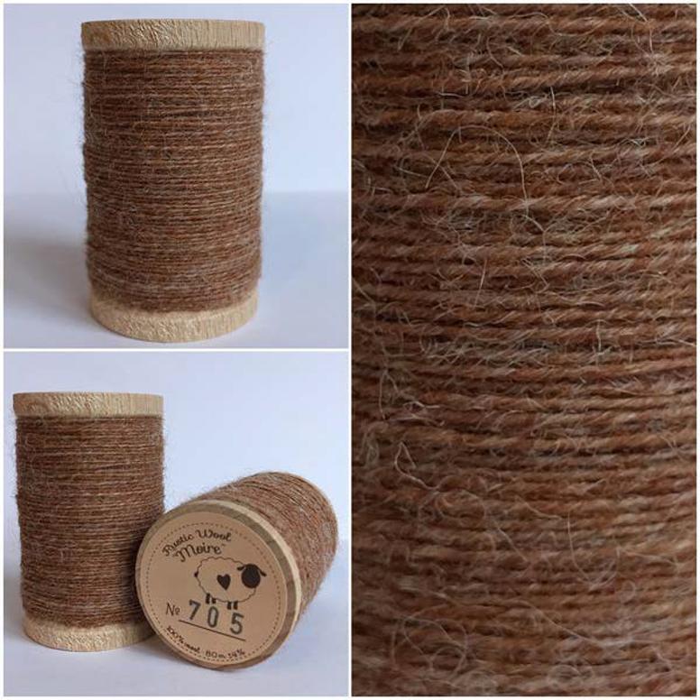 Moire Rustic Wool Thread