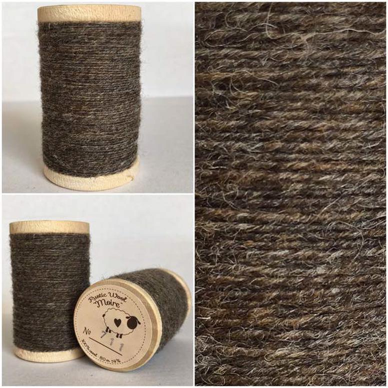 Moire Rustic Wool Thread