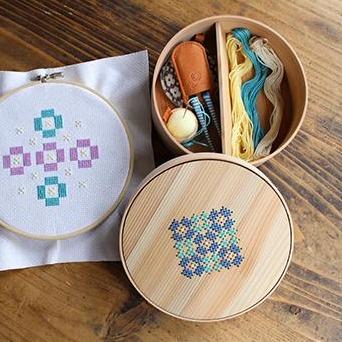Magewappa Embroidery Hoop Tool Box