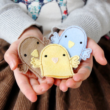 Make Your Own Bird Finger Puppets Craft Kit