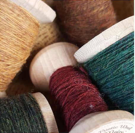 Moire Rustic Wool Thread