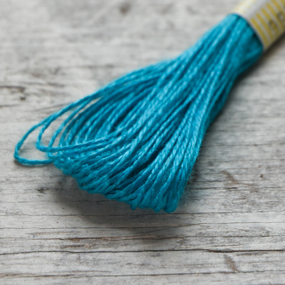 Teal Linen Thread #