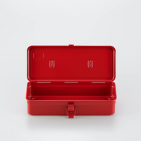 Steel Tool Box, Red