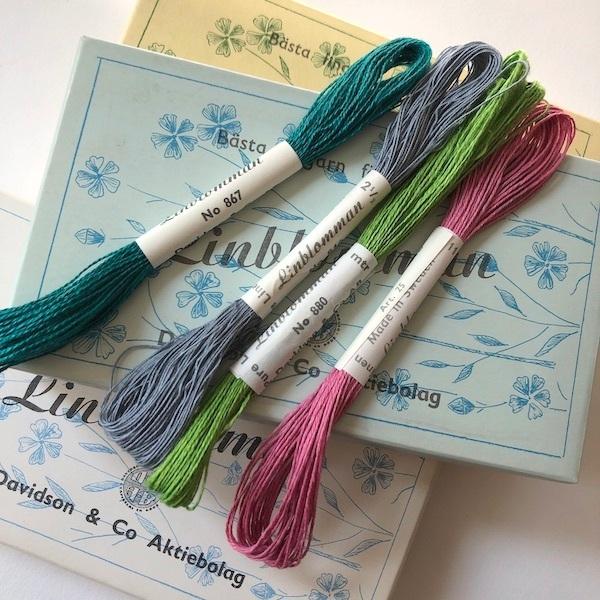 Linblommen Mid-Century Linen Thread