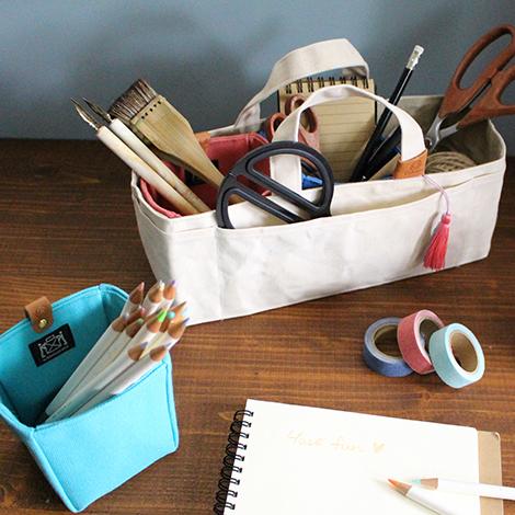 Canvas Knickknack Bin
