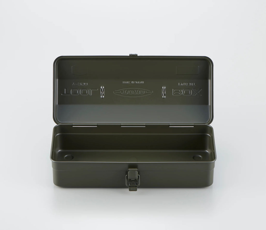 Toyo Steel Tool Box Y-350 green | Brooklyn Haberdashery