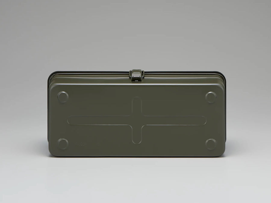 Steel Camber Lid Tool Box, Red