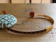 Yuzen Leather Tape Measure