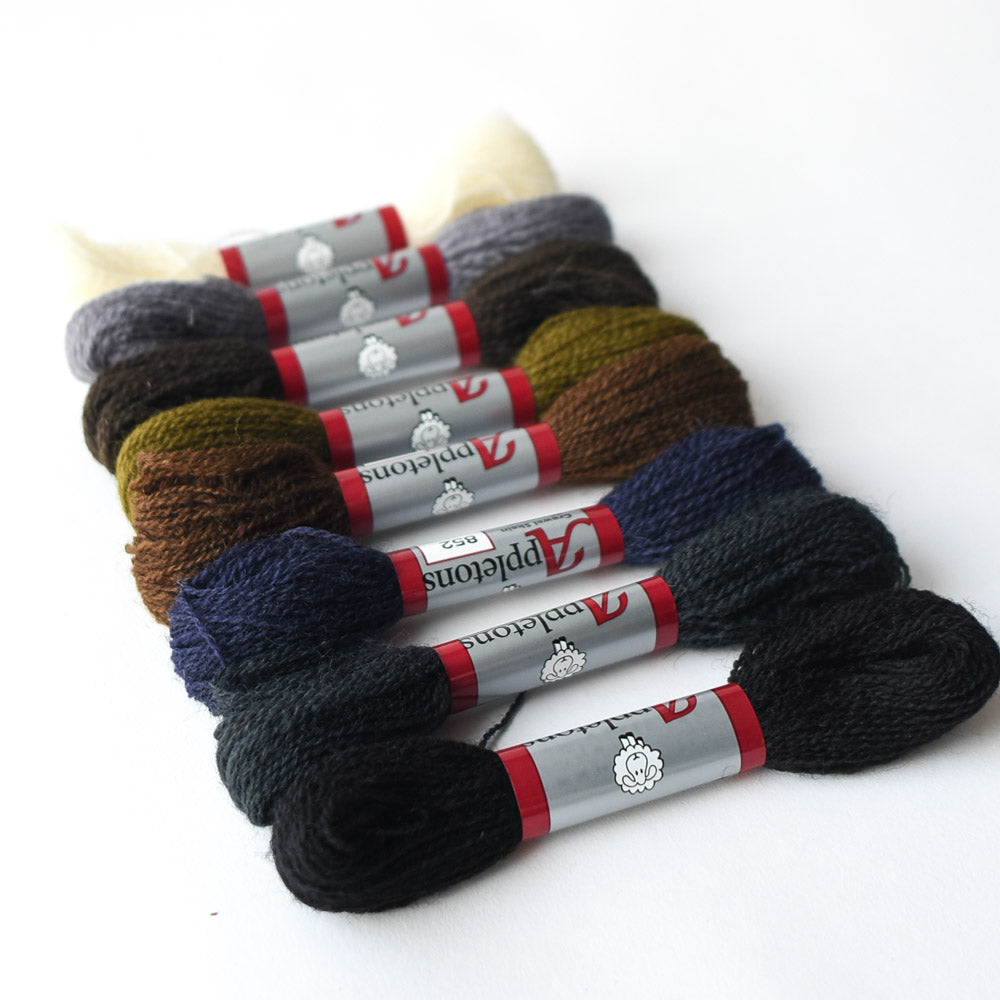 Appleton Wool Thread Appletons Darning Wool Set, Classics – Brooklyn Haberdashery