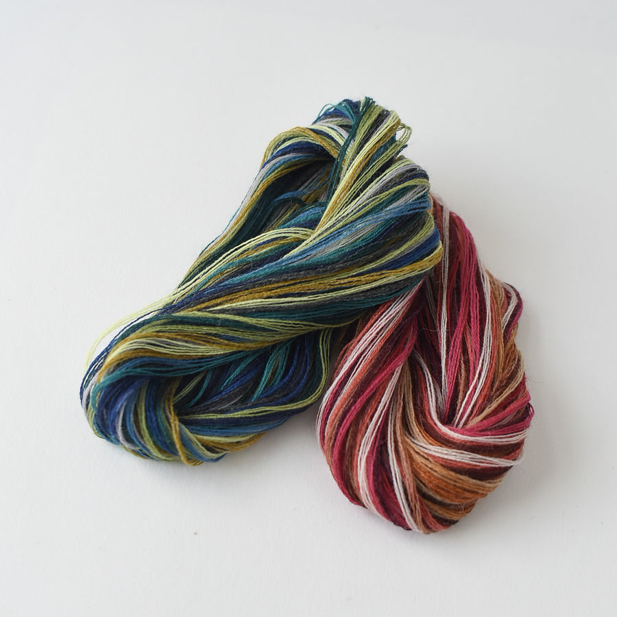 Wool Darning Thread Bundle - Warm