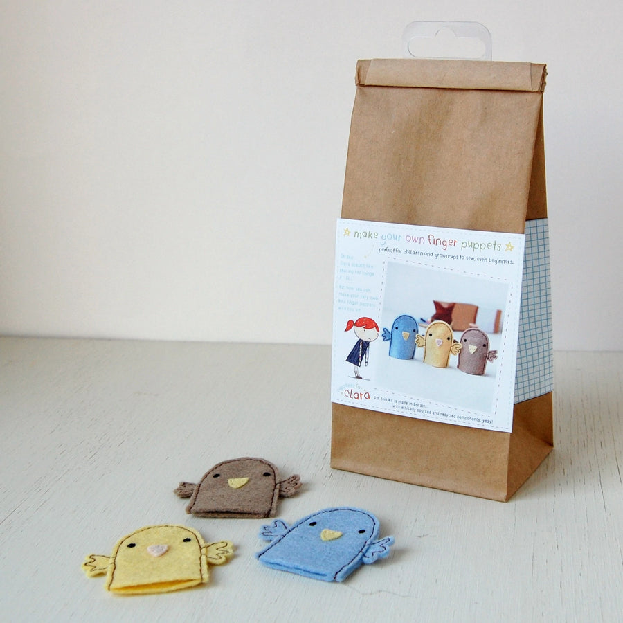 Make Your Own Bird Finger Puppets Craft Kit