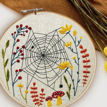 Woven Web Embroidery Kit