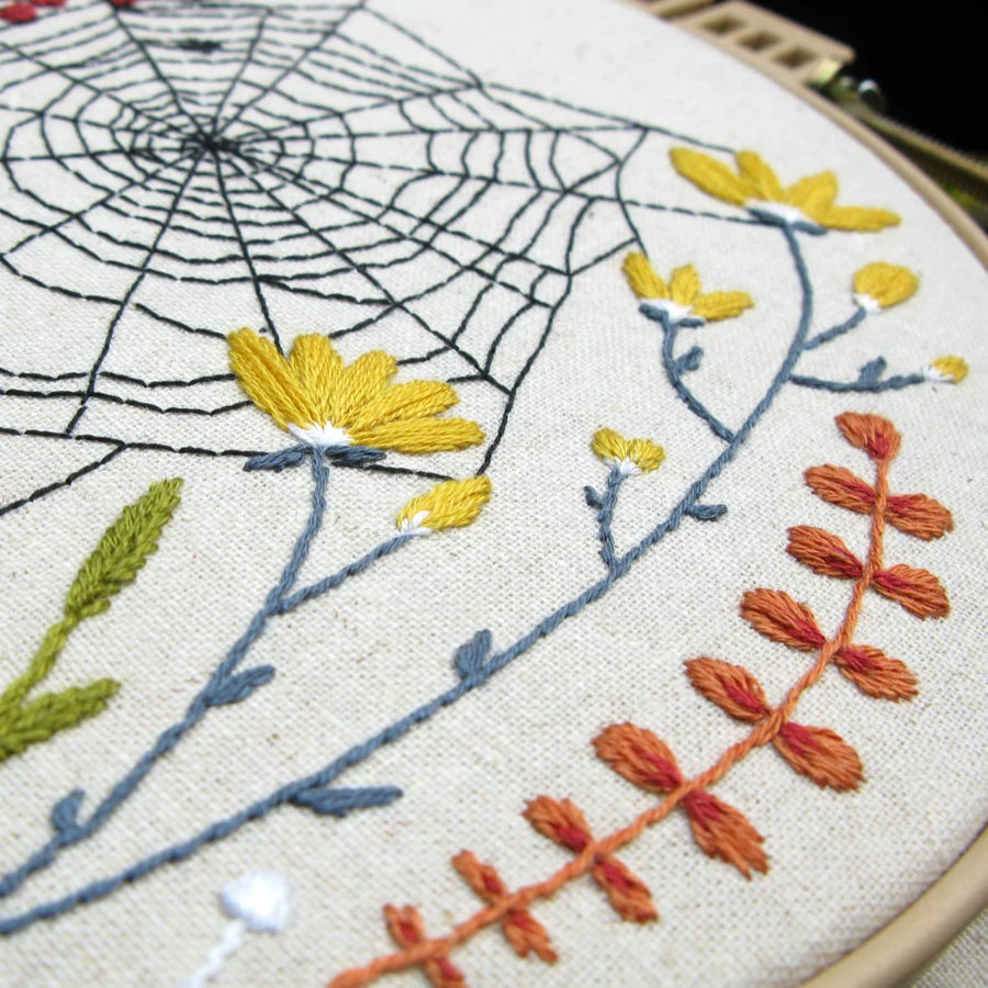 Woven Web Embroidery Kit