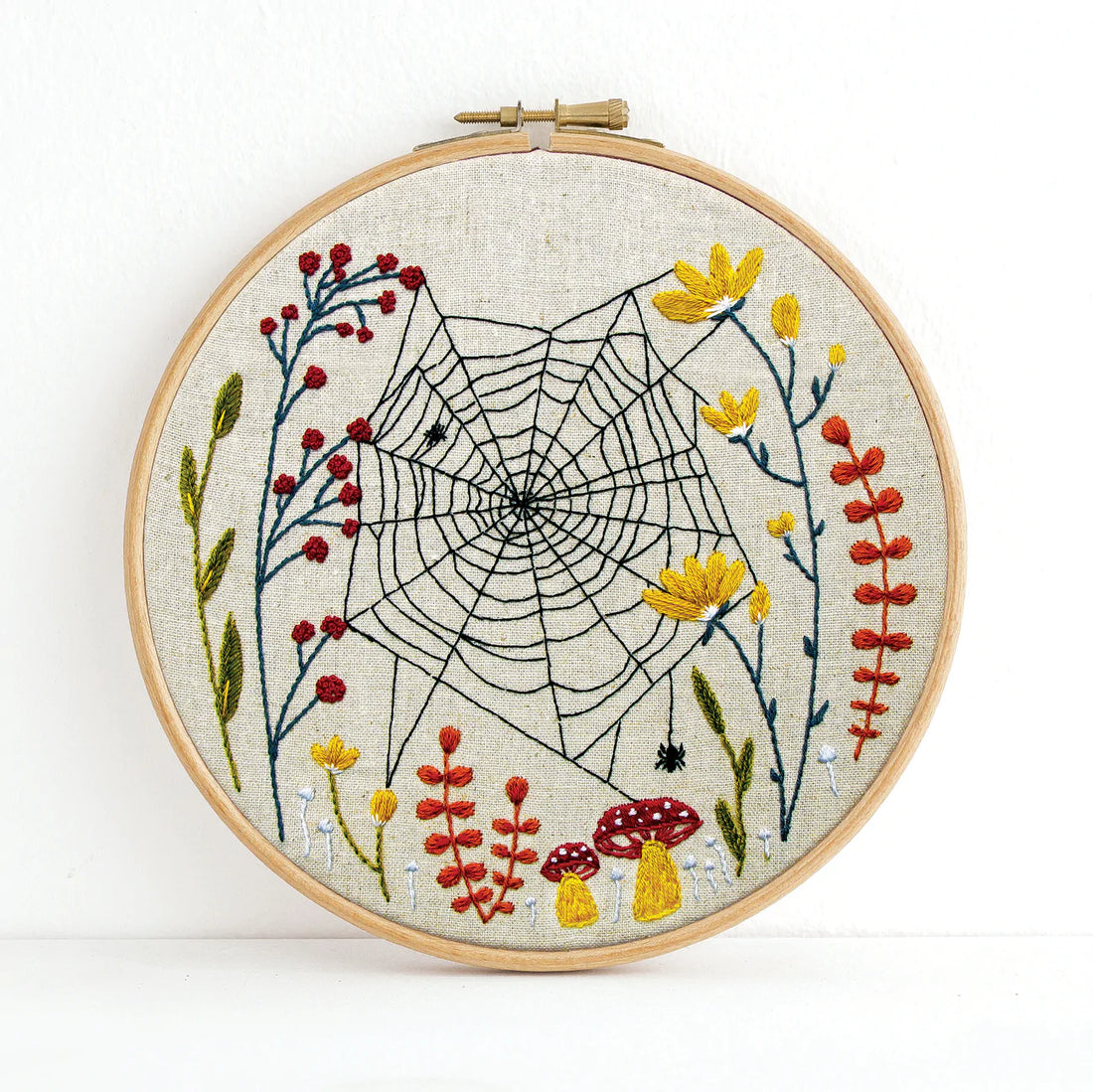 Woven Web Embroidery Kit