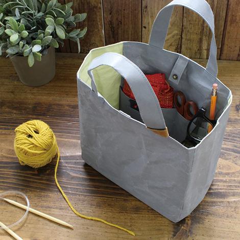 Hand-Dyed Washi Project Bag