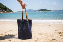 Map Travel Tote DIY Kit, Navy