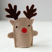Winter Friends Finger Puppets Felt Craft Kit