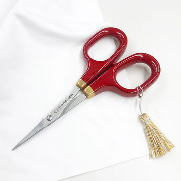 Fine Scissors with Gold Lacquer, Vermilion