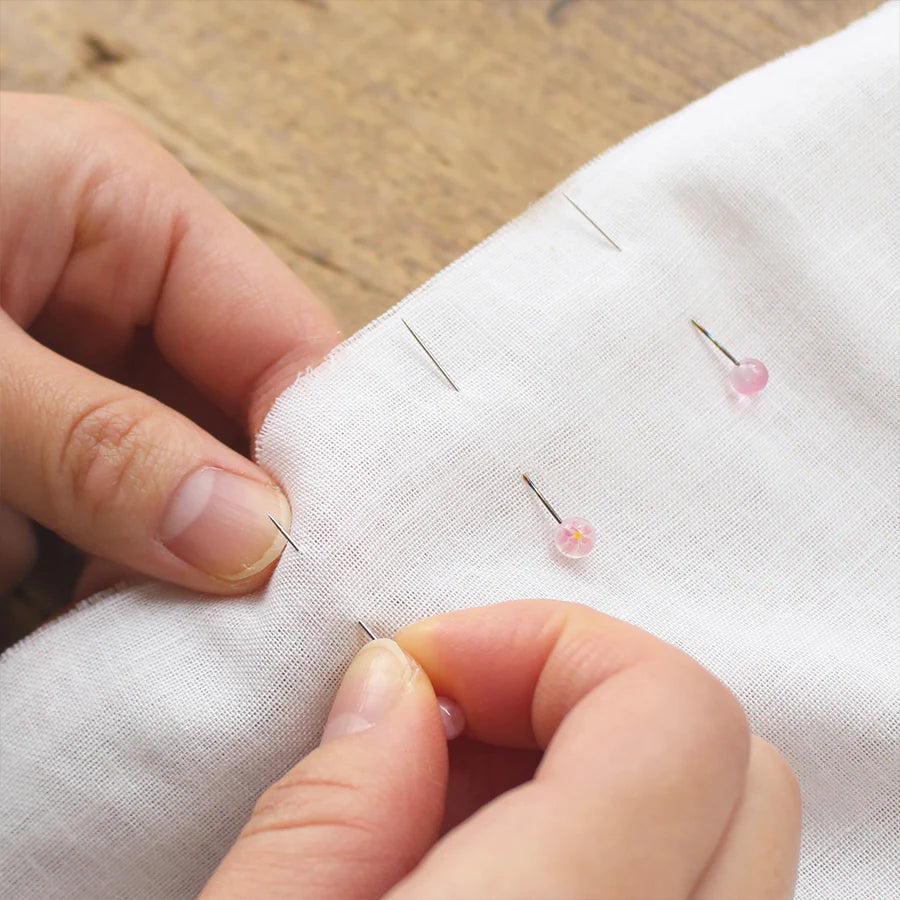 Glass Head Tombo-dama Sewing Pins, Sakura23