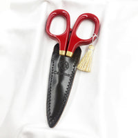 Fine Scissors with Gold Lacquer, Vermilion