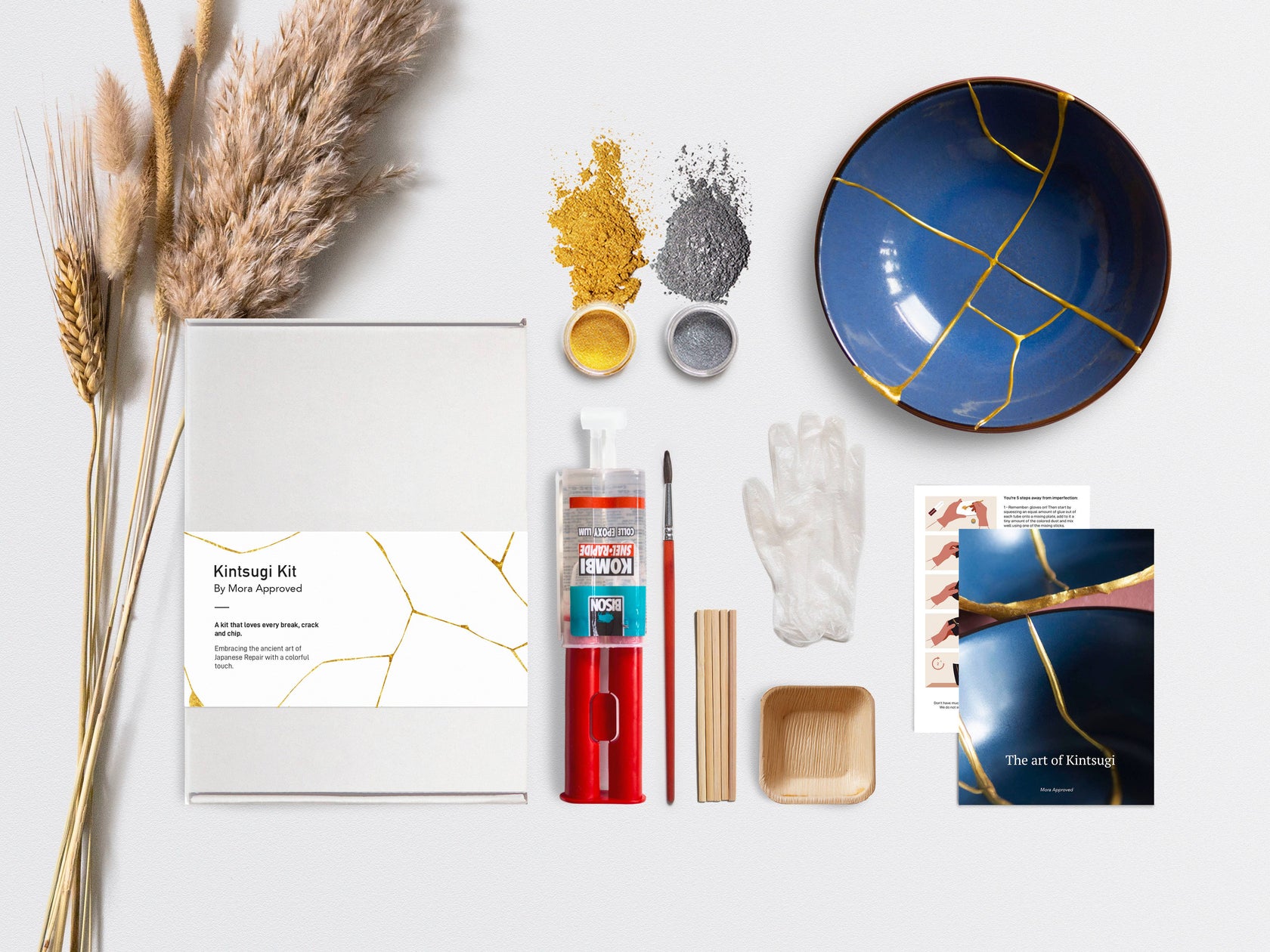 Kintsugi Kit with Silver + Gold – Brooklyn Haberdashery