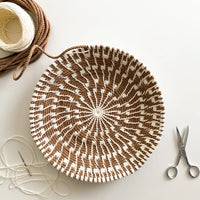  Flax & Twine Sunburst Basket Kit | Brooklyn Haberdashery