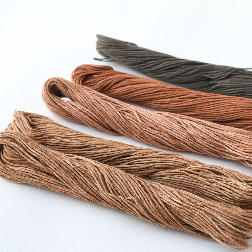 Hand-dyed Persimmon Kakishibu Thread – Brooklyn Haberdashery