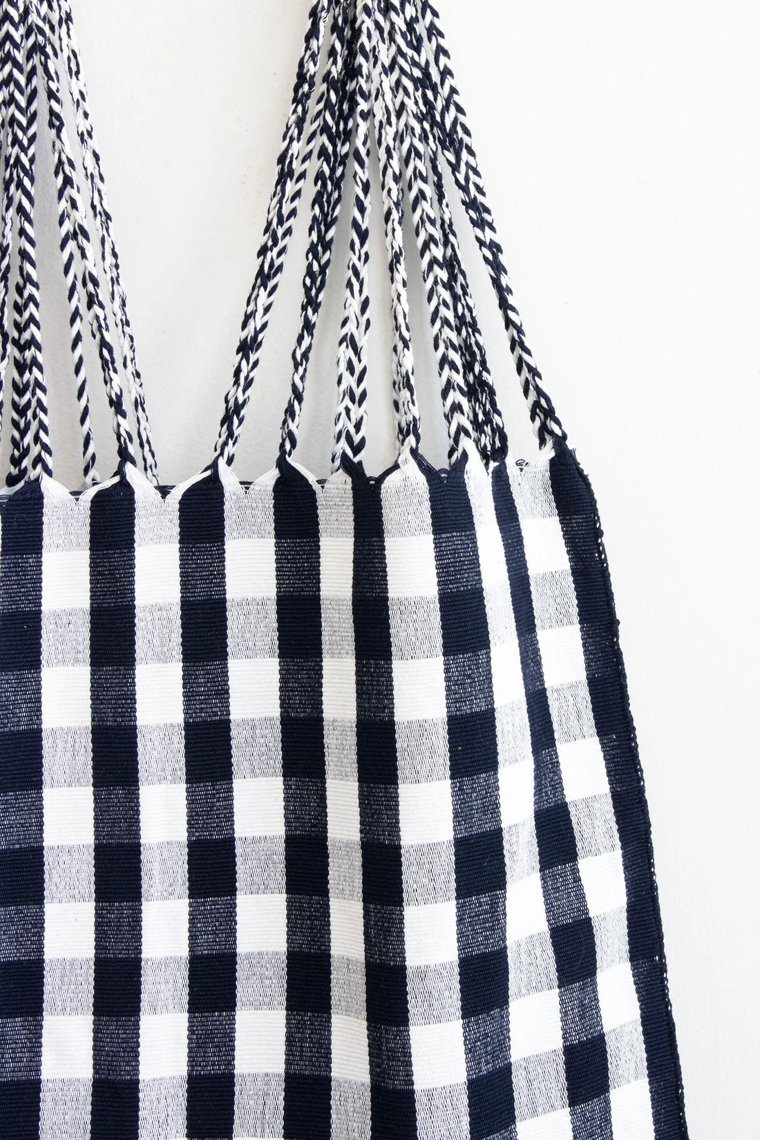 Hammock Bag, Navy Gingham