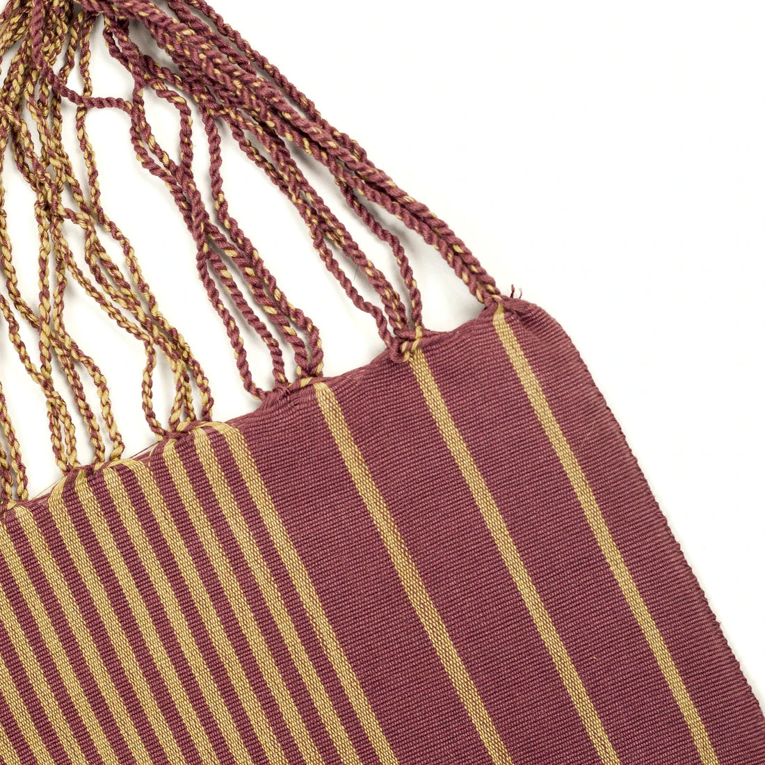 Hammock Bag, Mauve stripe