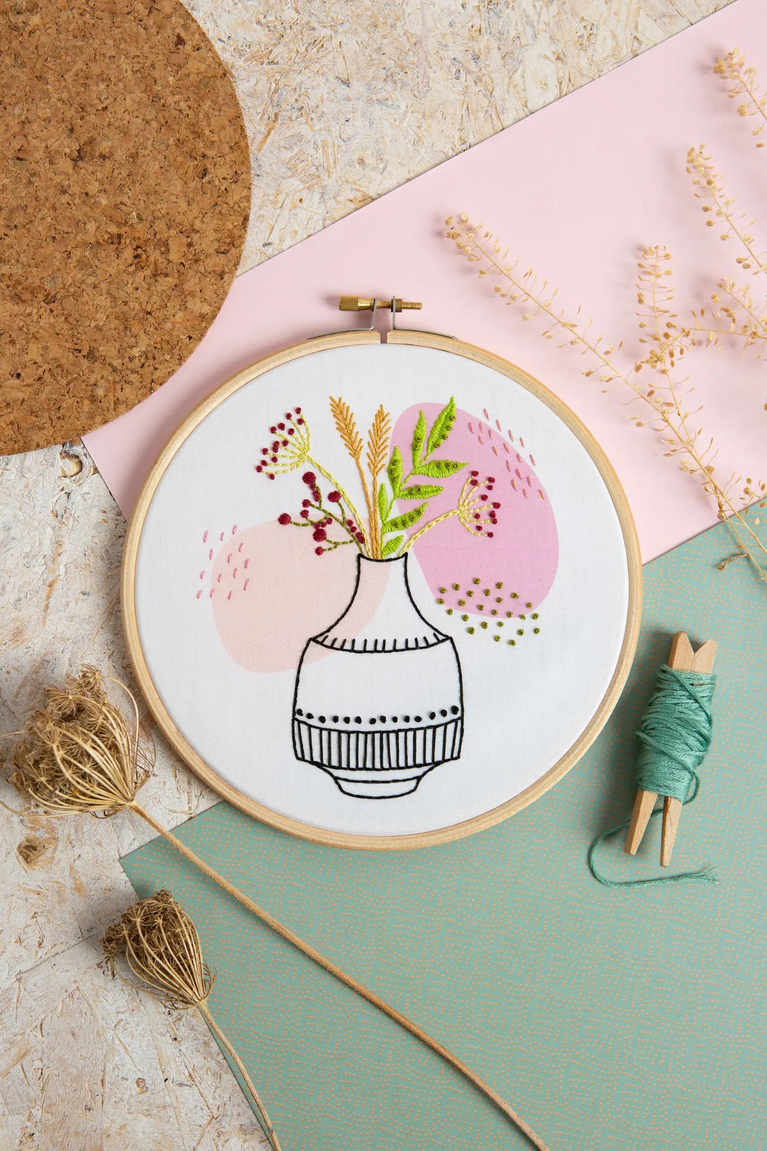 Meadow Stroll Embroidery Kit