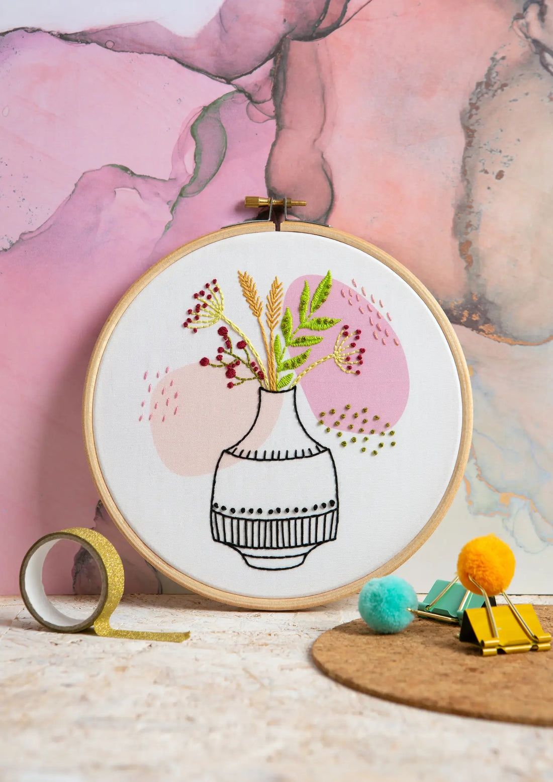 Meadow Stroll Embroidery Kit