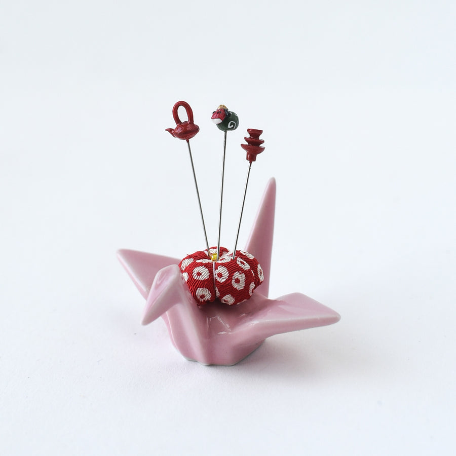 Turu Crane Pin Cushion