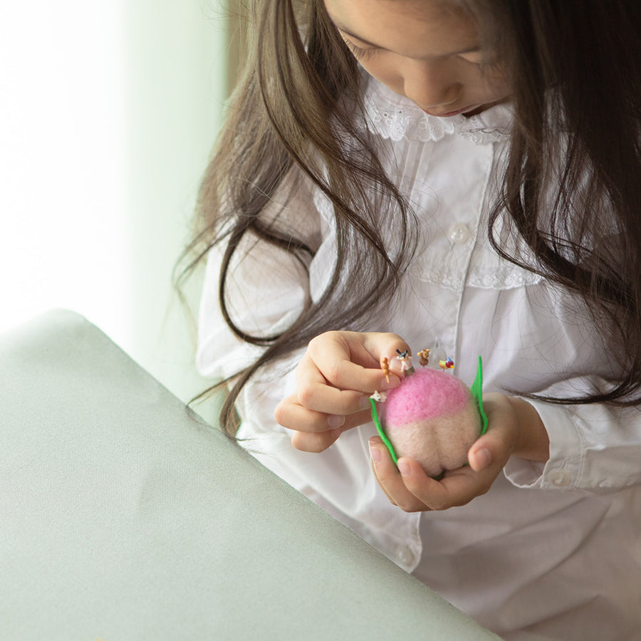 Peach Boy Folktale Pin Cushion