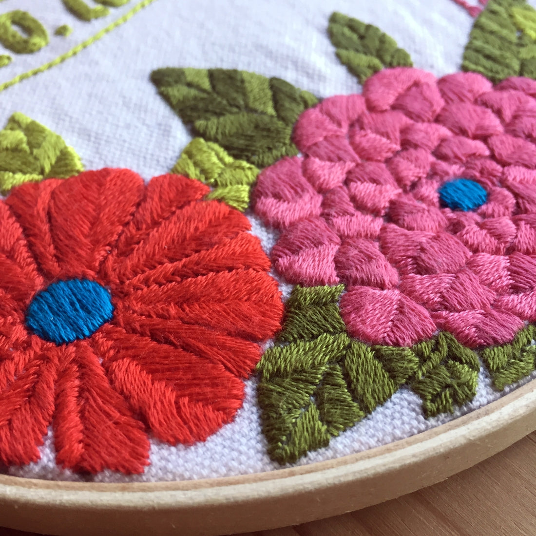 Hello Love Embroidery Kit