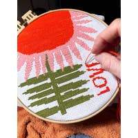 Love Cross Stitch Kit