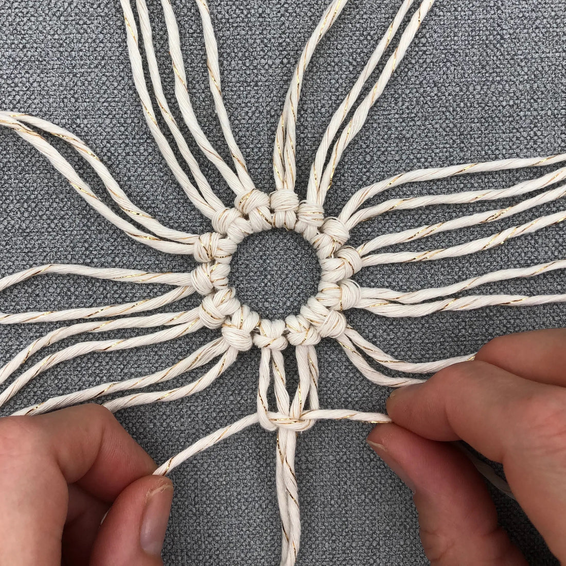 Macrame Christmas Snowflake DIY Kit | Brooklyn Haberdashery