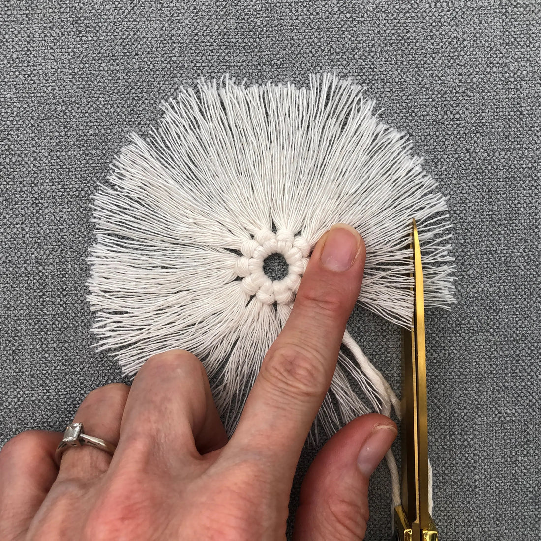 Macrame Christmas Snowflake DIY Kit | Brooklyn Haberdashery