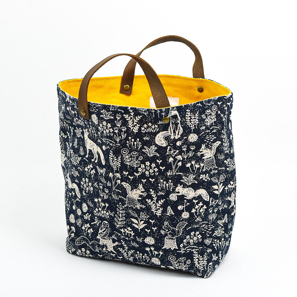Mathilde Bin Tote, Woodland bluebonnet