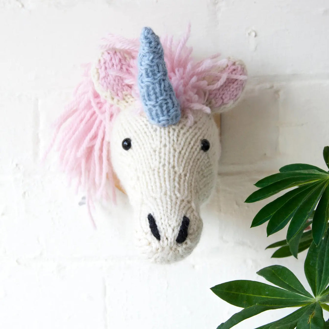 Mini Unicorn Head Knitting Kit | Brooklyn Haberdashery