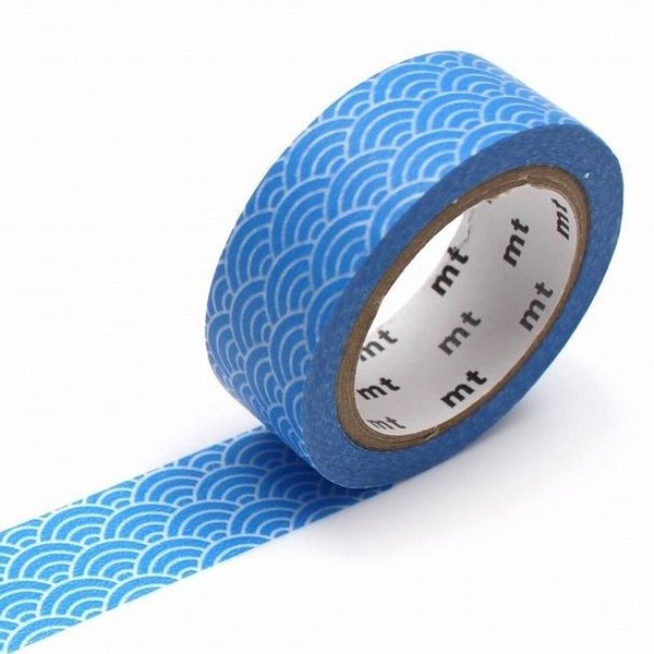 Washi Tape, Seigaihamon Tsuyukusa in blue | Brooklyn Haberdashery
